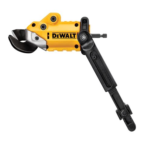 sheet metal cutting attachment for drill|dewalt drill attachment metal cutter.